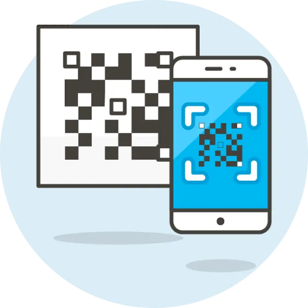 友だち追加はQRコードを読み込むだけ